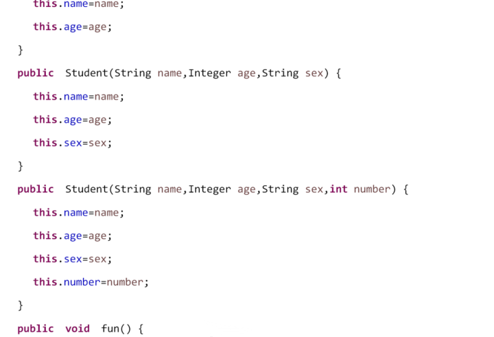 在java中空参与有参构造 java有参构造方法怎么写_java构造方法的代码_07