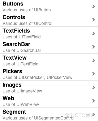 iOS 控件库 ios控件有哪些_IOS_11