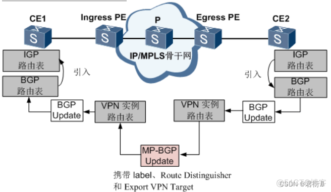 mpls 二层标签怎样查 mpls双层标签_网络协议_06