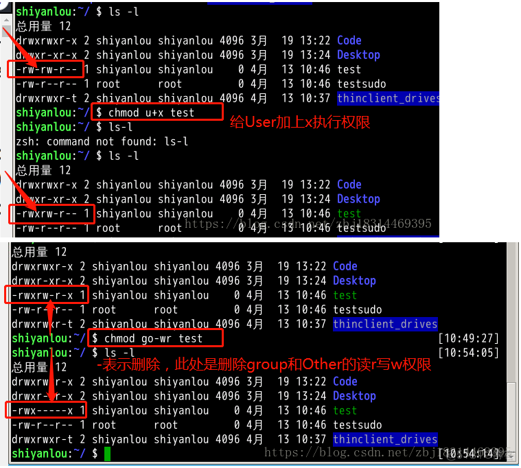 centos文件添加权限 centos怎么给文件权限_json_02