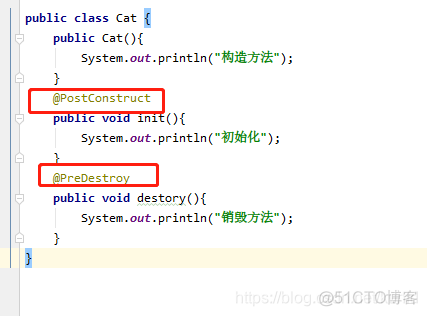 springboot 接口请求一次的生命周期 spring boot 注解 生命周期_初始化方法_04