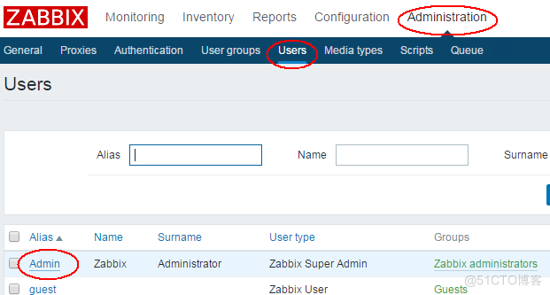 Zabbix的编译安装并发送通知邮件_php_51