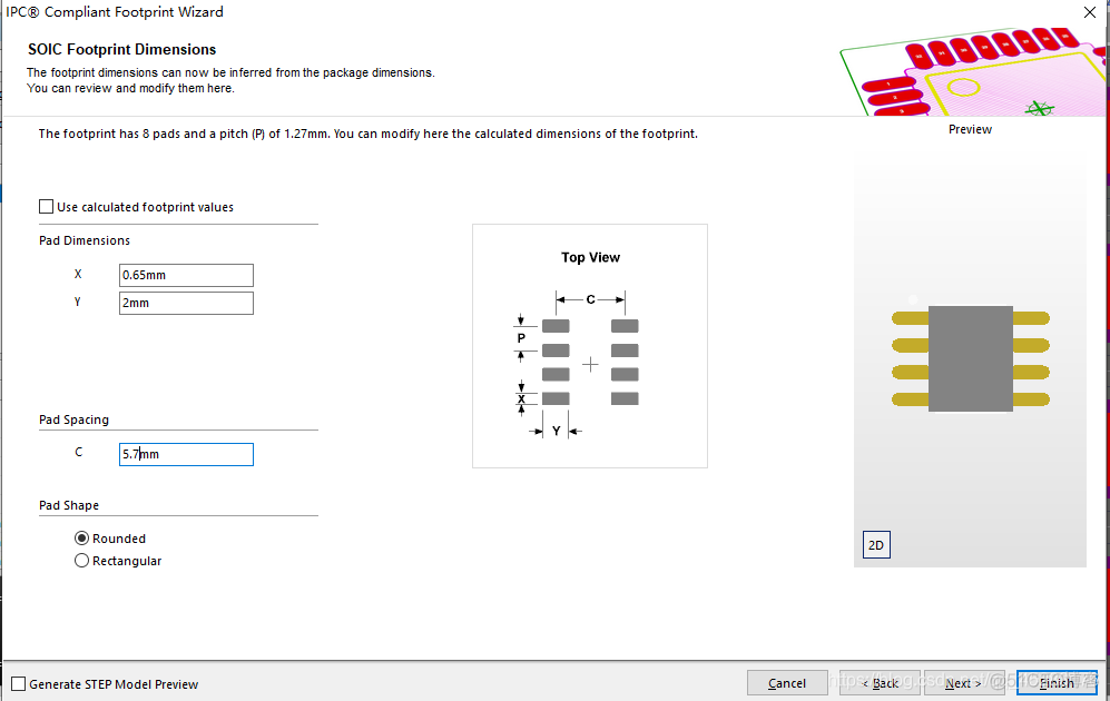 altium designer怎么建立PCB封装库 altium designer pcb库封装_PCB_14