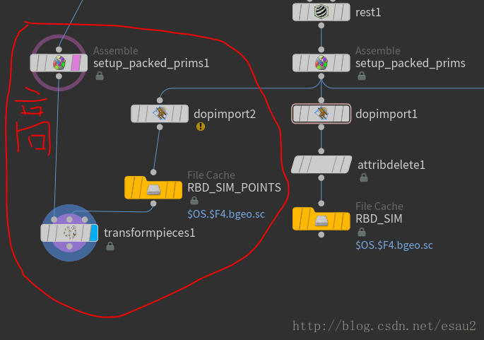 houdini 节点之间的线怎么设置 houdini更改节点连线_houdini 节点之间的线怎么设置_06