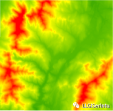 qgis dem地形起伏度的提取 gis地形起伏度分析_栅格_35