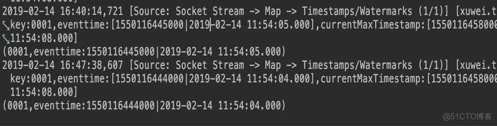 flink 使用 WatermarkStrategy示例代码 flink low watermark_Time_23