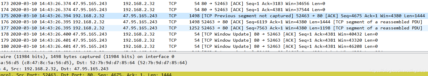 用wireshark抓包分析tcp看是单向还是双向 tcp wireshark抓包_客户端_13