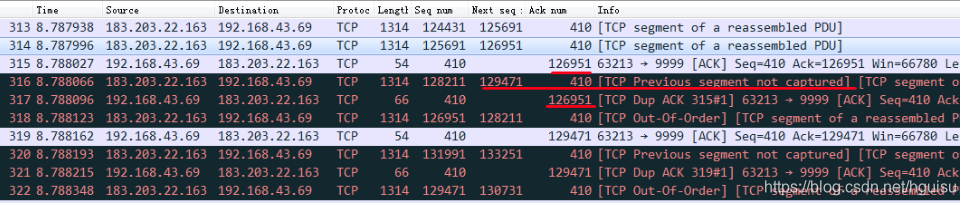 用wireshark抓包分析tcp看是单向还是双向 tcp wireshark抓包_TCP_21