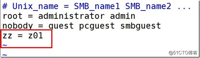 samba 创建用户 创建工作组 samba用户的配置文件_配置文件_09