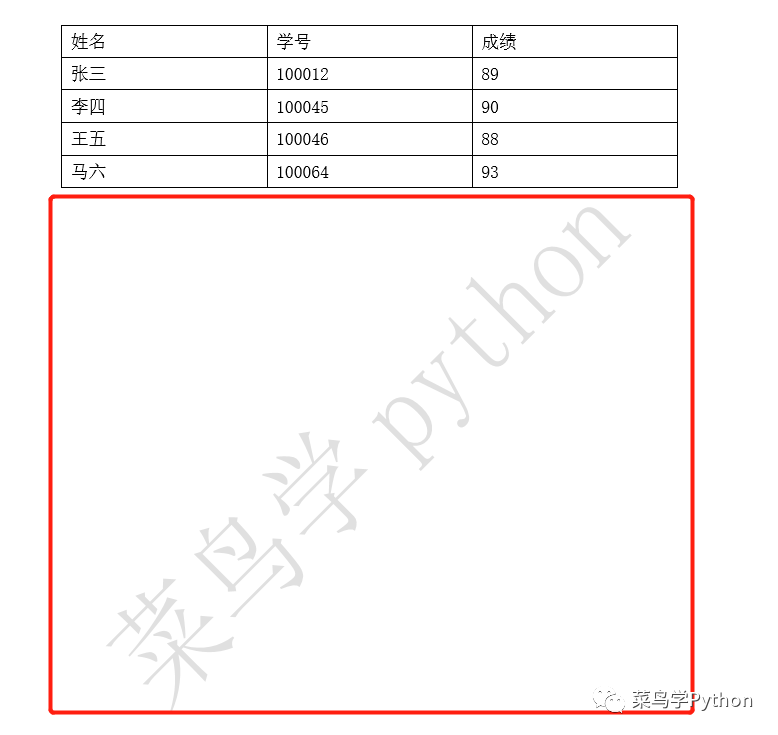 Python spire excel 加文字水印 python word加水印_python docx转pdf_08