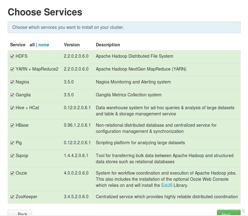 ambari services的hive运行在哪 ambari安装hadoop_安装过程_03