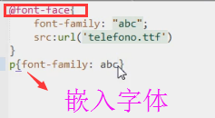 html5 字体效果 html5字体代码_html5_02