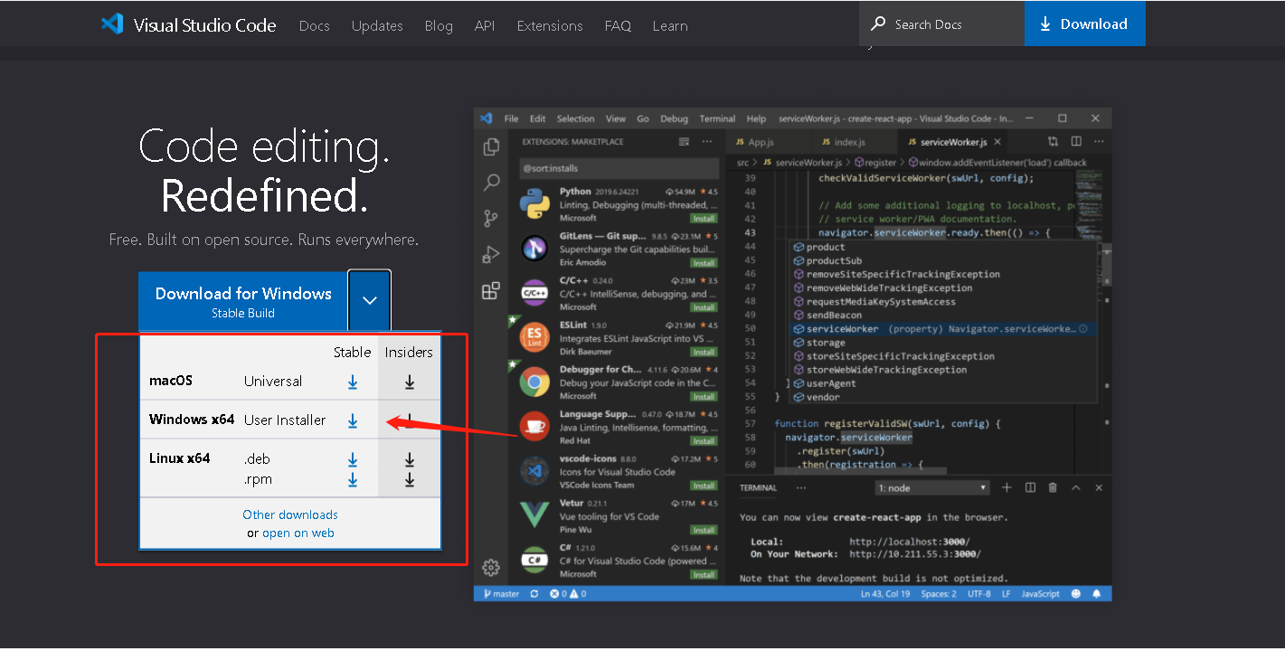 visual studio code 清华镜像 vscode修改镜像源_Vue_06