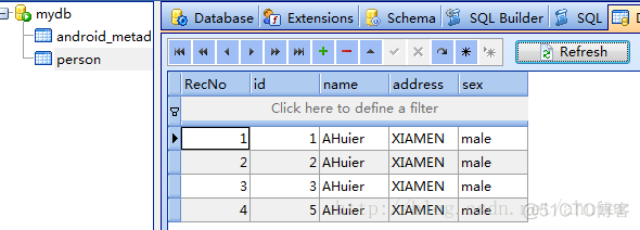 sqlite 数据库 timestamp SQlite 数据库操作ppt_android_02