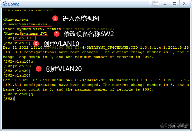 批量划分VLAN 批量创建vlan10到vlan20_服务器_02