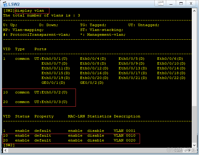 批量划分VLAN 批量创建vlan10到vlan20_网络_05