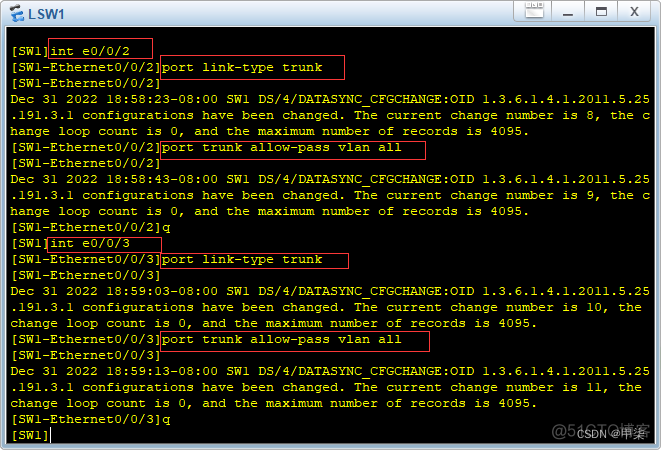 批量划分VLAN 批量创建vlan10到vlan20_运维_21