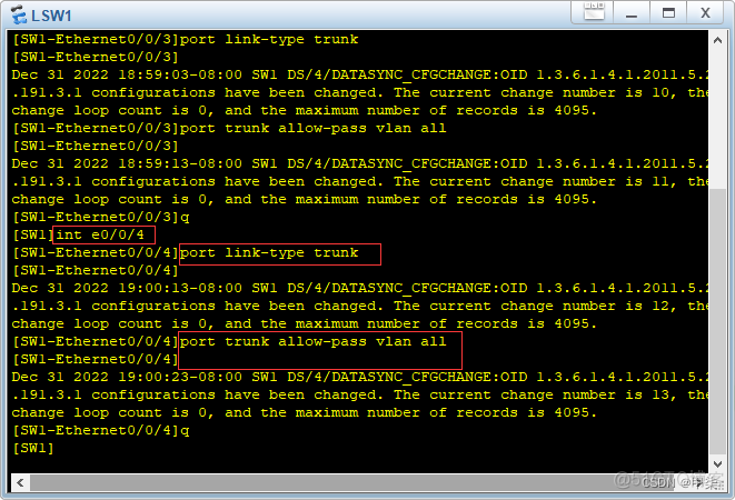 批量划分VLAN 批量创建vlan10到vlan20_服务器_22