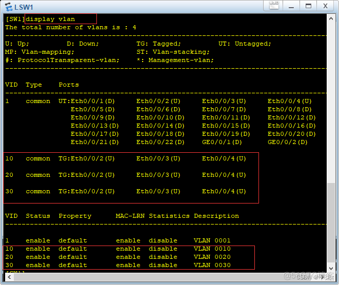 批量划分VLAN 批量创建vlan10到vlan20_批量划分VLAN_24