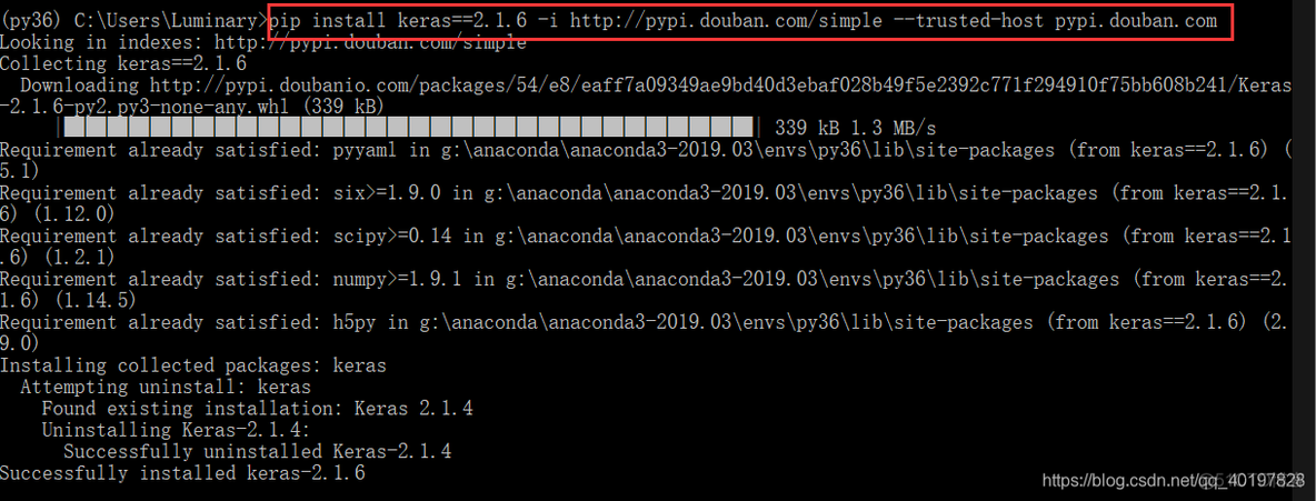 如何使用anaconda安装低版本的Python anaconda环境下安装python_Tensorflow_06