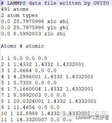 lammps restat 怎么使用 lammps charge_lammps软件