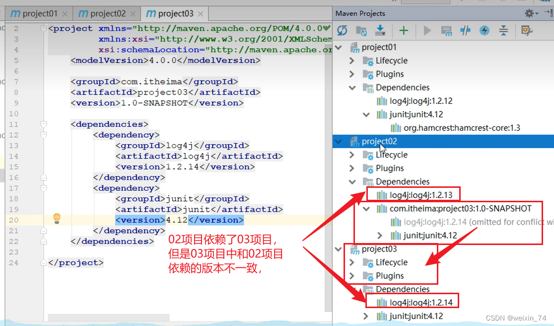 Maven命令deploy多个依赖模块 maven多层依赖_java_05