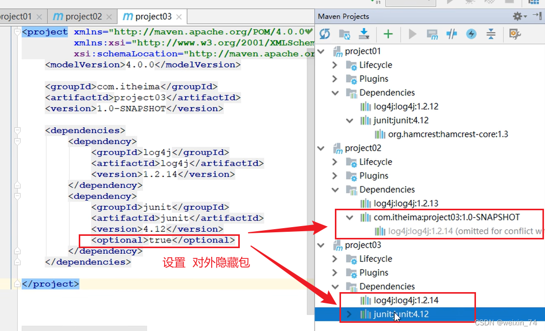 Maven命令deploy多个依赖模块 maven多层依赖_xml_09