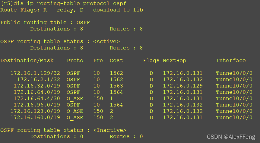 俩个ospf进程互相引入 ospf多进程配置实例,俩个ospf进程互相引入 ospf多进程配置实例_网络类型_04,第4张