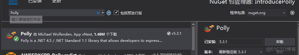 net core Polly介绍_返回结果