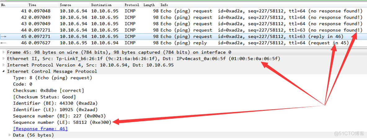 wireshark抓取所有ARP包 如何分析wireshark 抓取的arp报文_mac地址_08