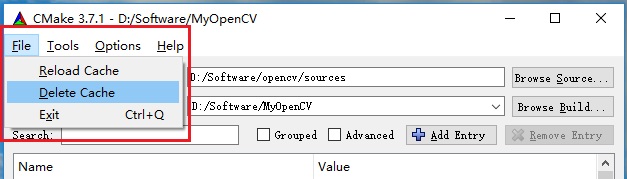 cmake opencv 安装 opencv cmake编译_cmake opencv 安装_07