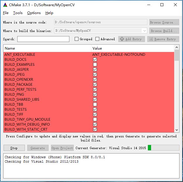 cmake opencv 安装 opencv cmake编译_编译器_10