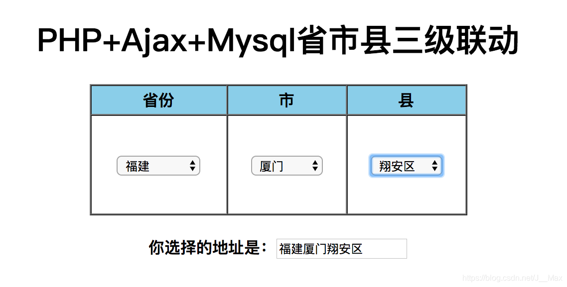 mysql channel 联级 mysql三级联动_PHP_02