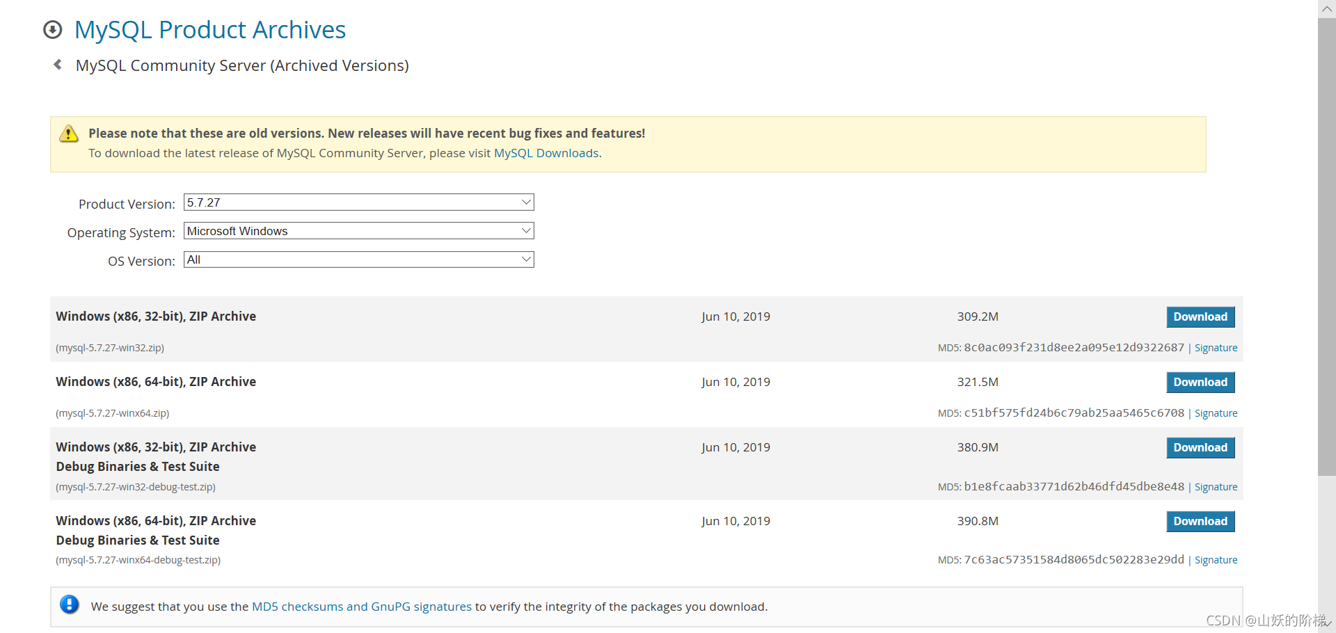 goldendb mysql 版本 mysql的jdbc下载_1024程序员节