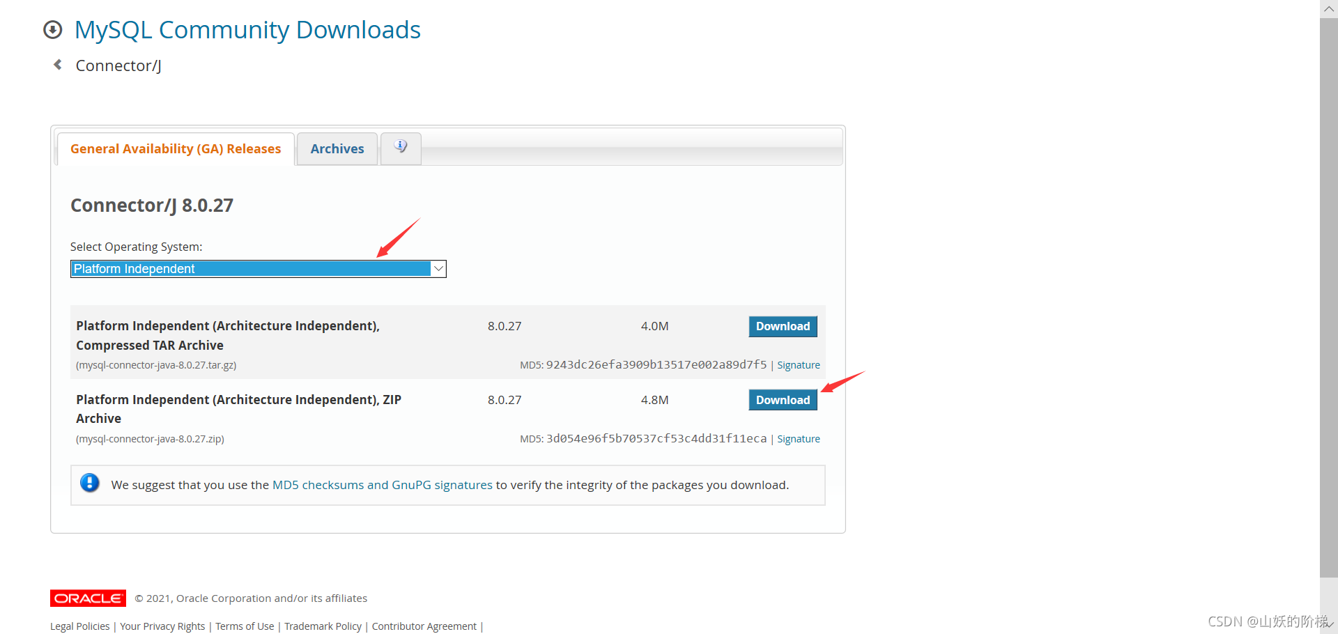 goldendb mysql 版本 mysql的jdbc下载_mysql_25