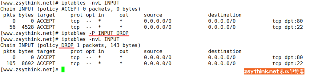 cenots7 IP黑名单 iptables iptables添加黑名单_远程连接_02