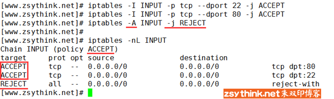 cenots7 IP黑名单 iptables iptables添加黑名单_远程连接_05