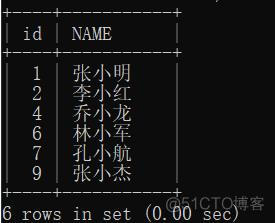 mysql查询结果按学号升序排序 mysql查询学号为7的学生_学习_29