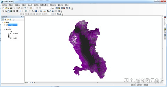 ARCGIS 出dem模型 arcgis dem图_ARCGIS 出dem模型_02