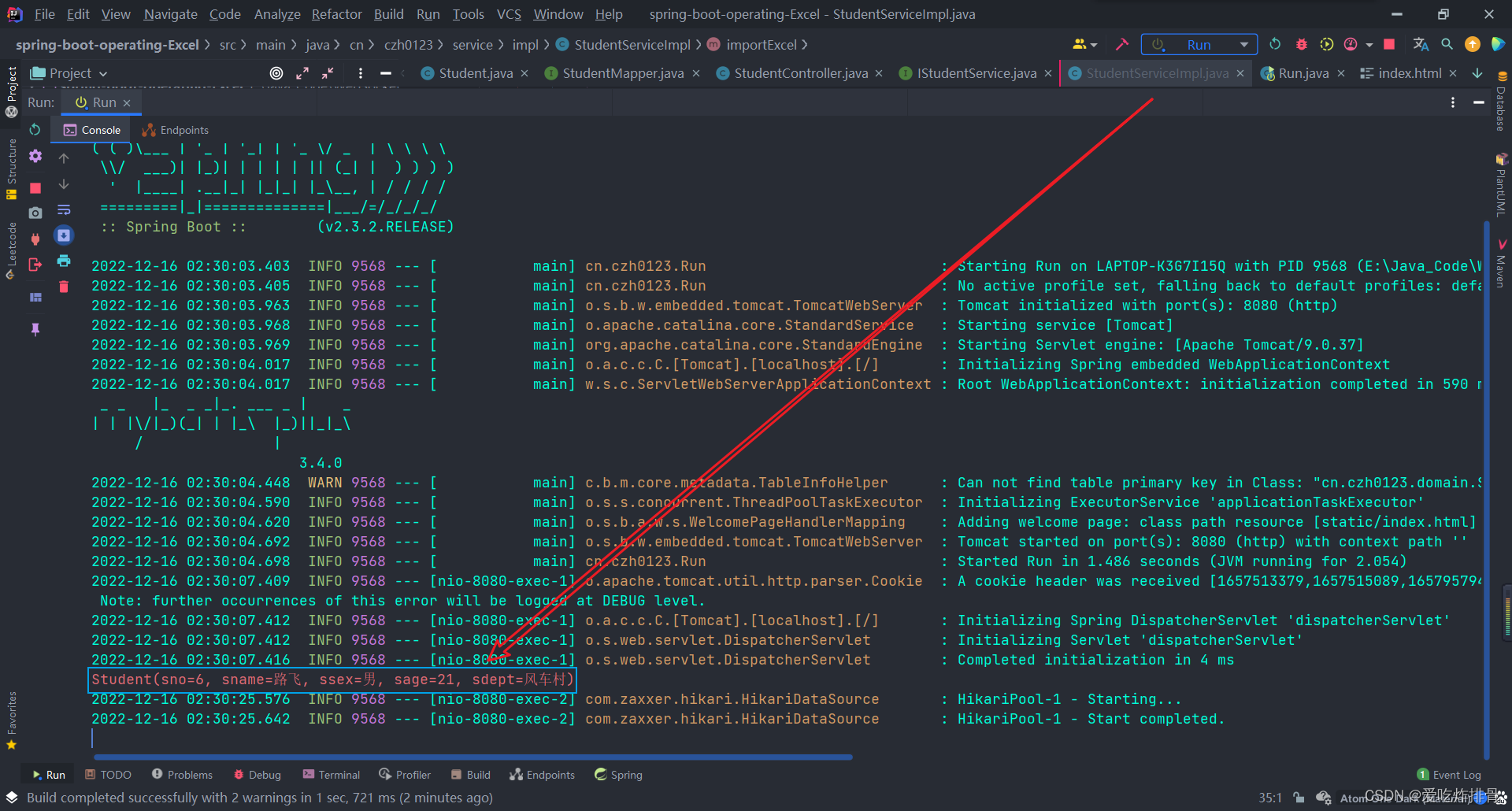 springboot 生成excel并下载 springboot导出表格到本地_spring boot_03