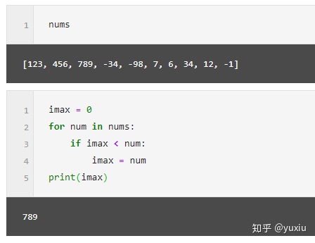 python怎样利用for循环求一组数最大值最小值 python for循环求最小值_aa_02