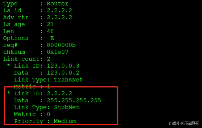 ospf主骨干的优先级配置 ospf中骨干区域的id_1024程序员节_11