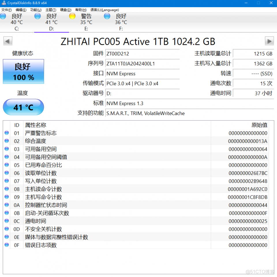 esxi查看硬盘健康状态命令 esxi 查看硬盘_测试工具_02