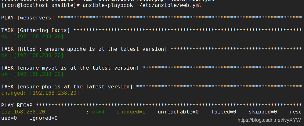 ansible playbook 抓取文件 ansible playbook template_php_23