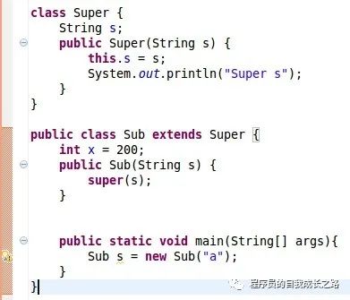 Java如何调用父类Bank构造方法 java怎么调用父类构造方法_子类调用父类的私有方法_02