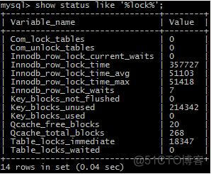 mysql查历史的死锁 mysql查看死锁语句_mysql查看锁状态_02
