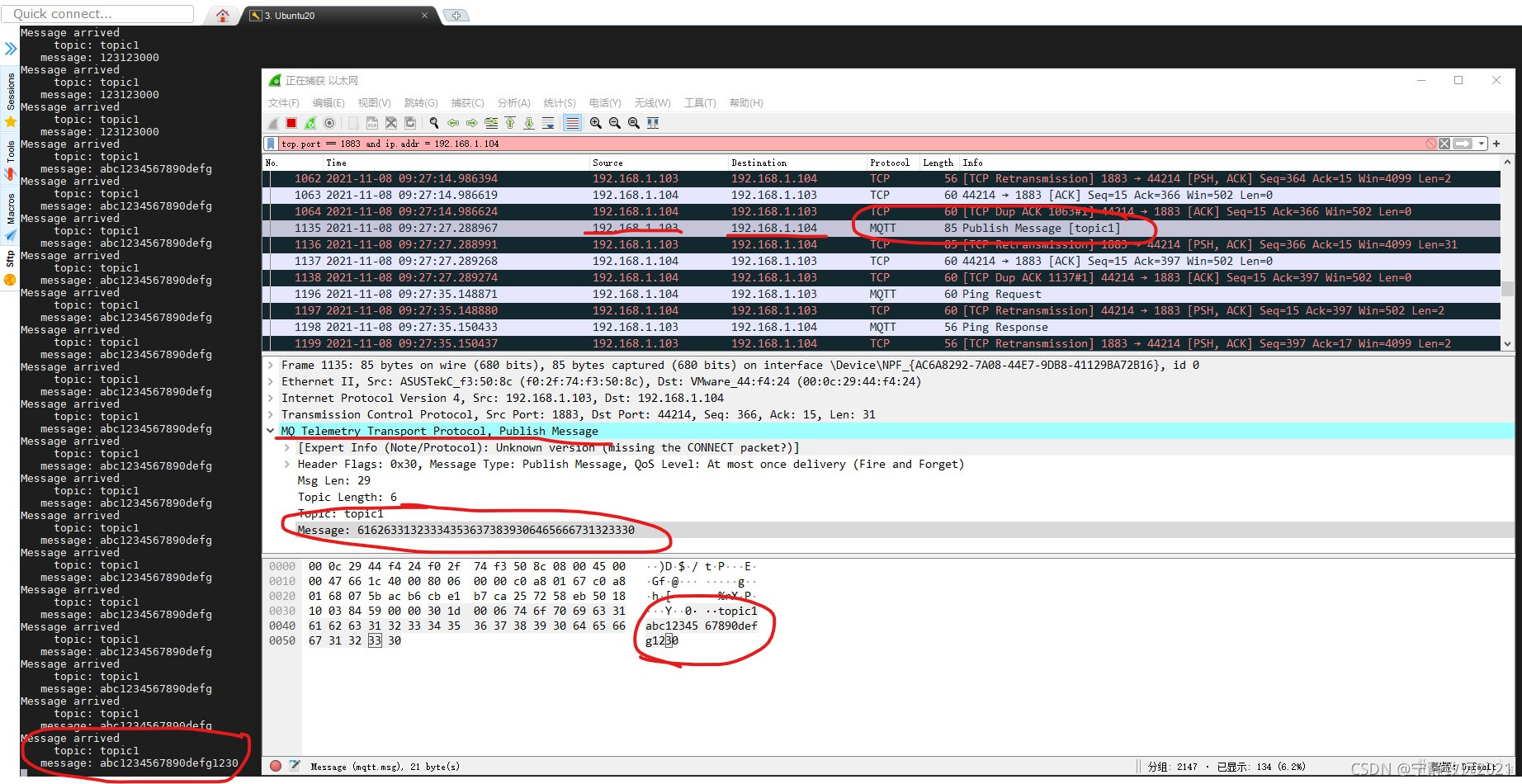 wireshark 带宽上限 wireshark测带宽_抓包_04