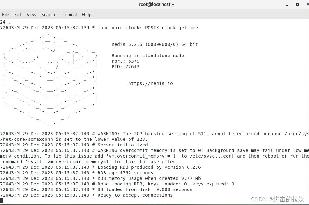 redis cli启动无反应 启动redis失败_数据库_02