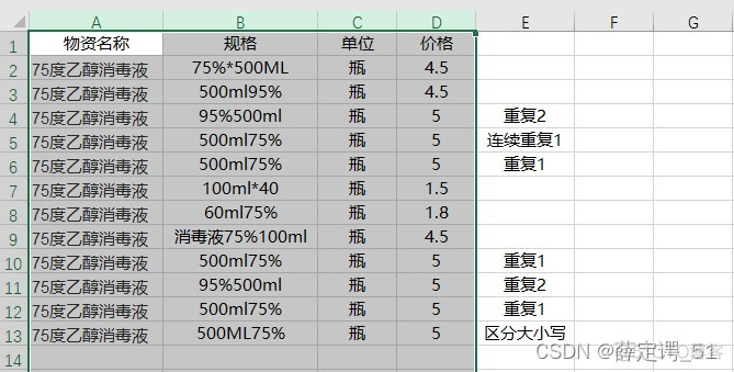 elesticsearch根据条件删除某条数据 excel根据条件删除行_多列_03