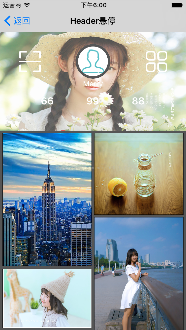 ios collectionView headerView高度 uicollectionview header悬停_section悬停_04